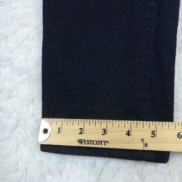 NYDJ Womens Jeans Jeggings Blue Denim Dark Wash Mid Rise Stretch 8 - Picture 12 of 15